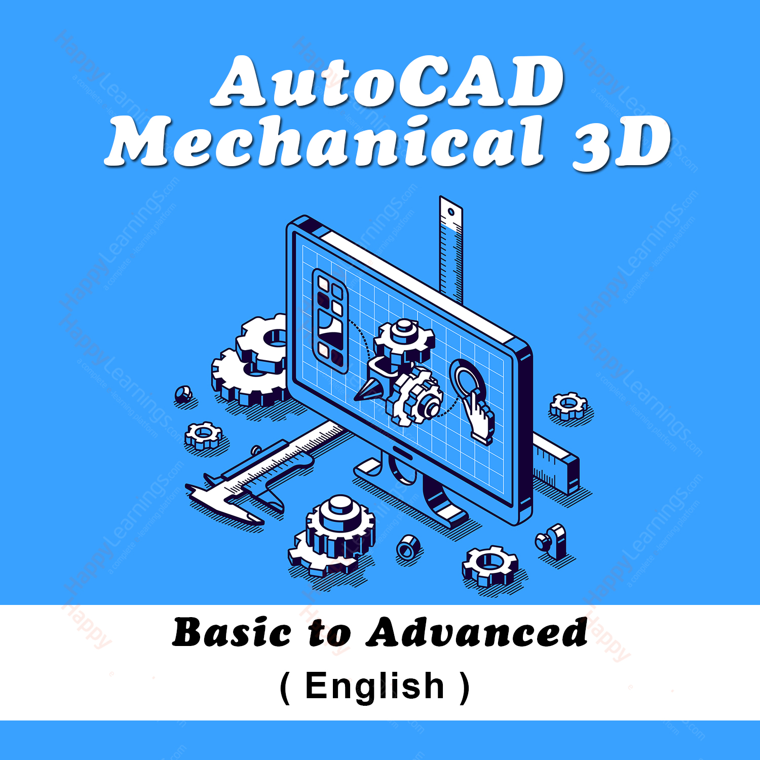 AutoCAD Mechanical 3D in English